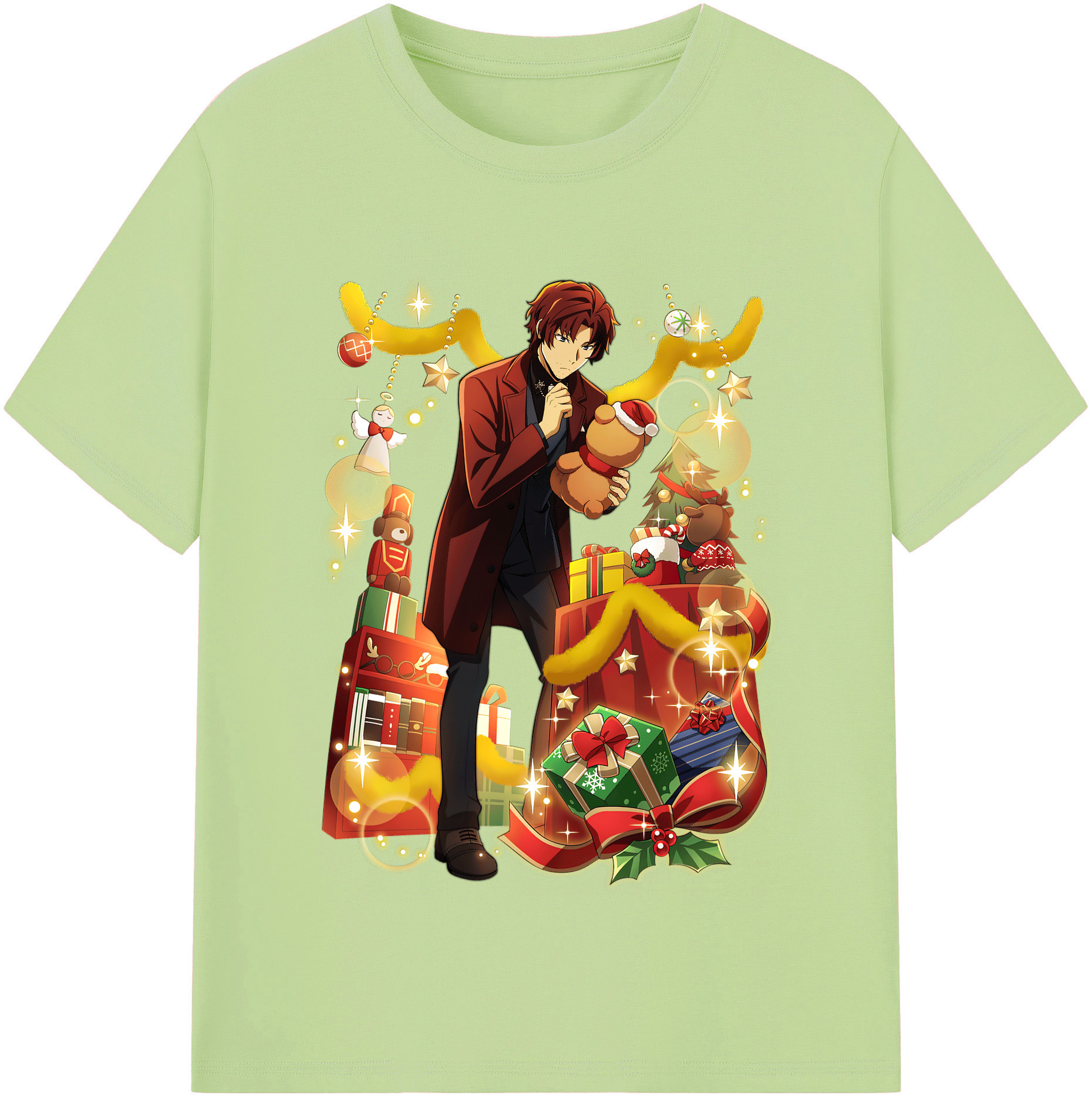 文豪ストレイドッグス Bungo Stray Dogs 綿100％半袖Tシャツ（フロントプリント）